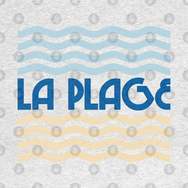 La Plage - The Beach (ocean colors) by Belcordi